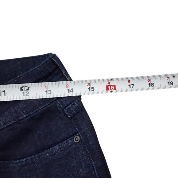 Not Your Daughters Jeans Marilyn Straight Leg Dark Wash Lift And Tuck Sz 4 Long - Picture 10 of 11